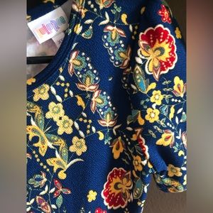 Amelia dress floral pattern